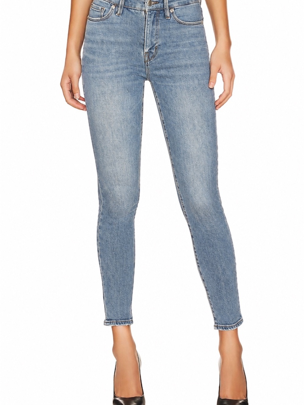 Good American Always Fits Good Legs Skinny Jeans — Indigo447, size 6–12 #16